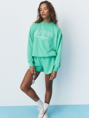 self. Sweatshirt in Groen