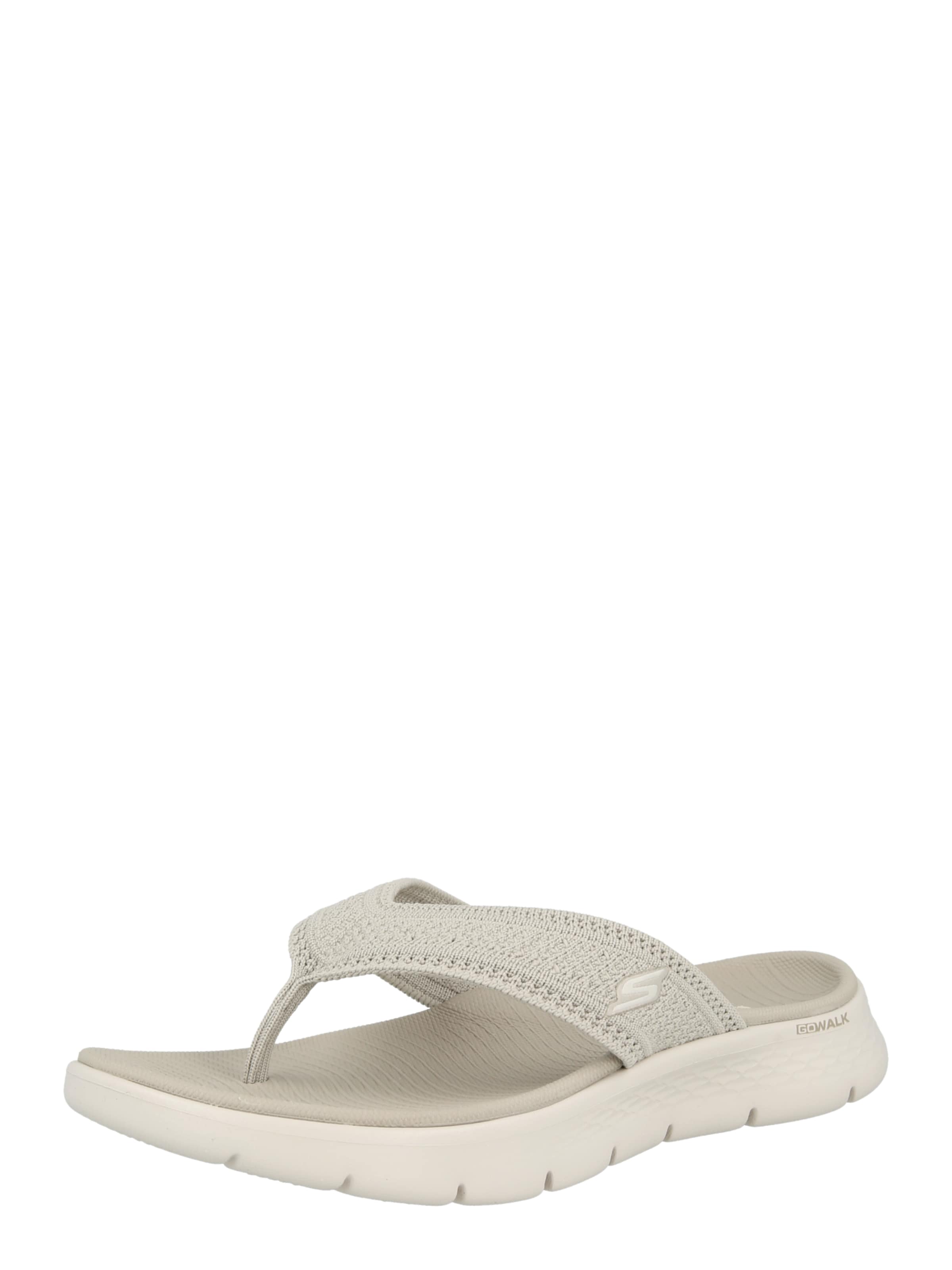 SKECHERS Žabky 'Go Walk' - Sivá: predná strana