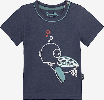Sanetta Kidswear T-Shirt in Blue: front