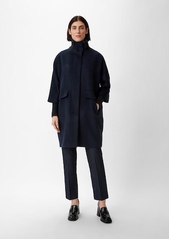 COMMA Between-seasons coat in Blue: front