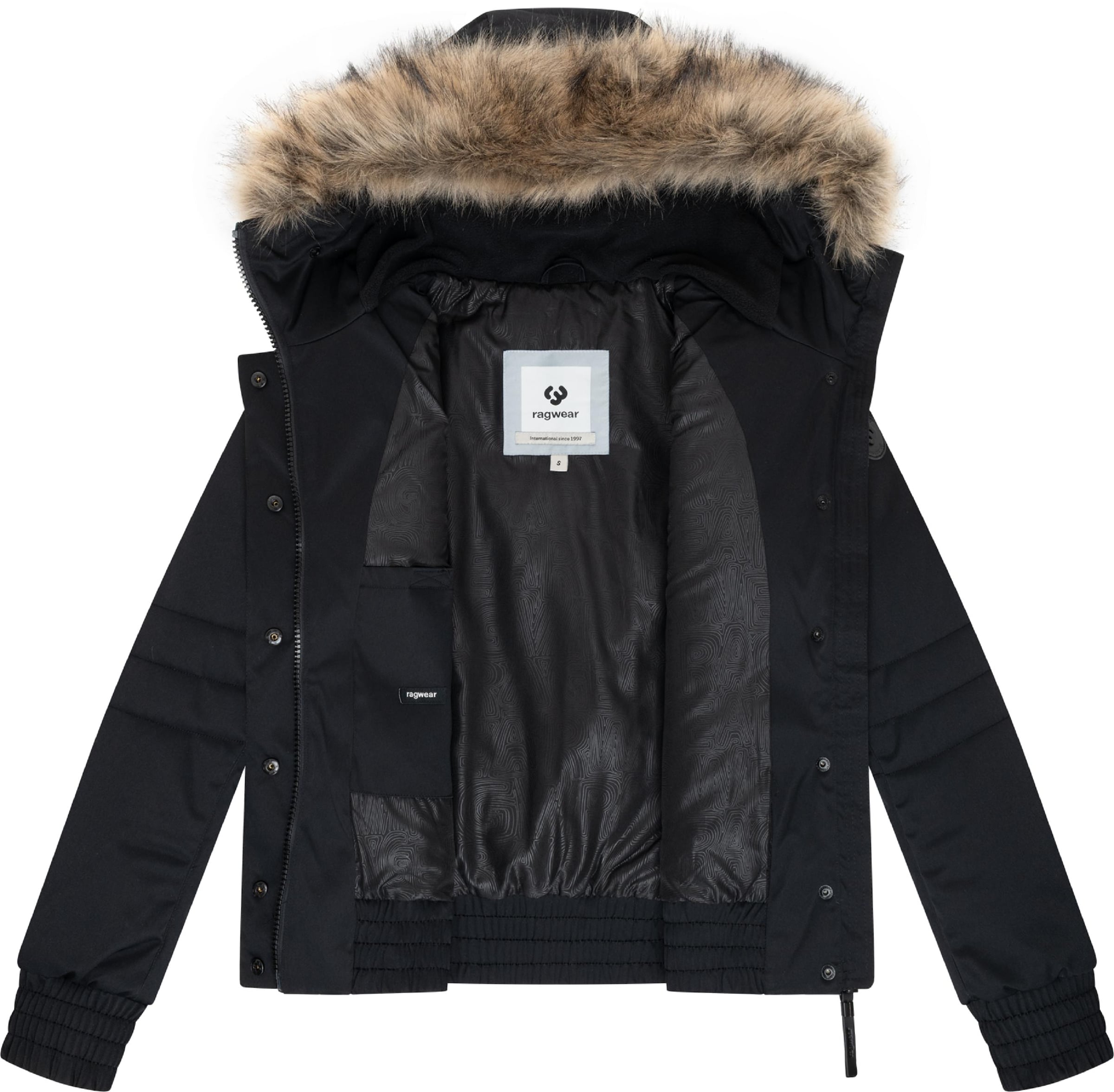 Ragwear - Chaqueta de invierno 'Deluxia Youmodo' en negro