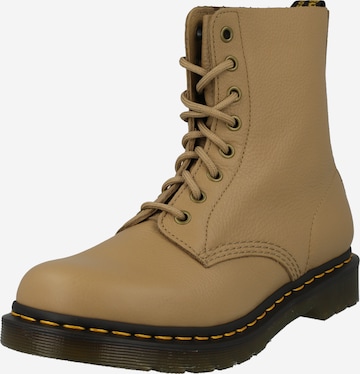 Dr. Martens Veterlaarsjes '1460 Pascal' in Bruin: voorkant