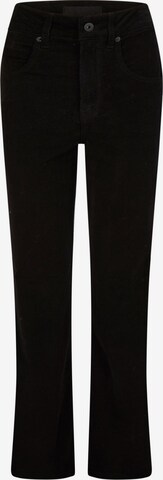 MARC AUREL Flared Pants in Black: front