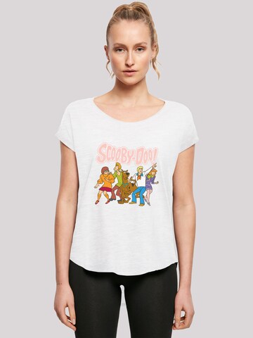 T-shirt 'Scoopy Doo Classics' F4NT4STIC en blanc : devant
