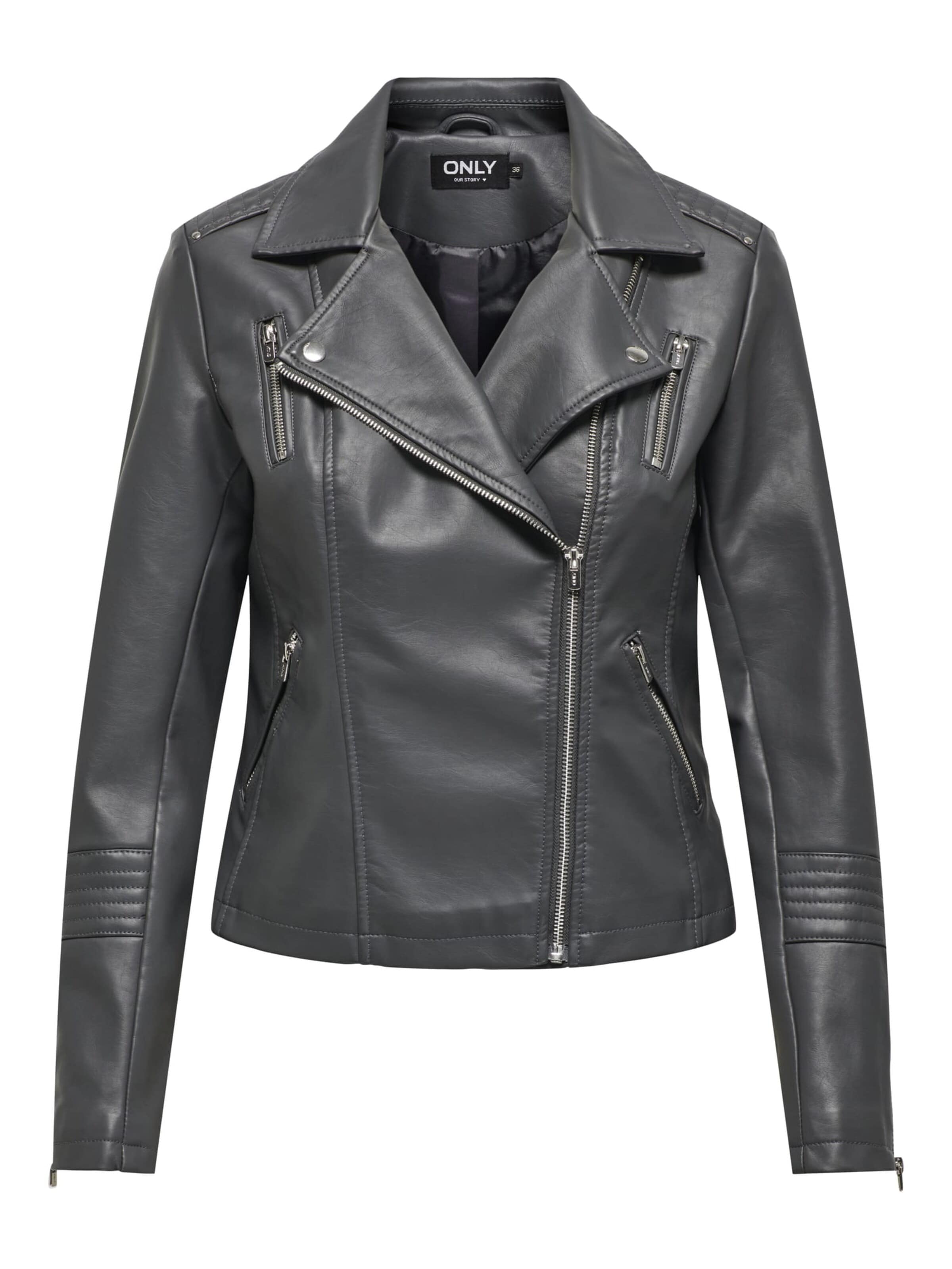 ONLY Between-season jacket 'Gemma' in Grey: front