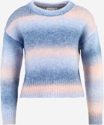 Vila Petite Sweater in Blue: front