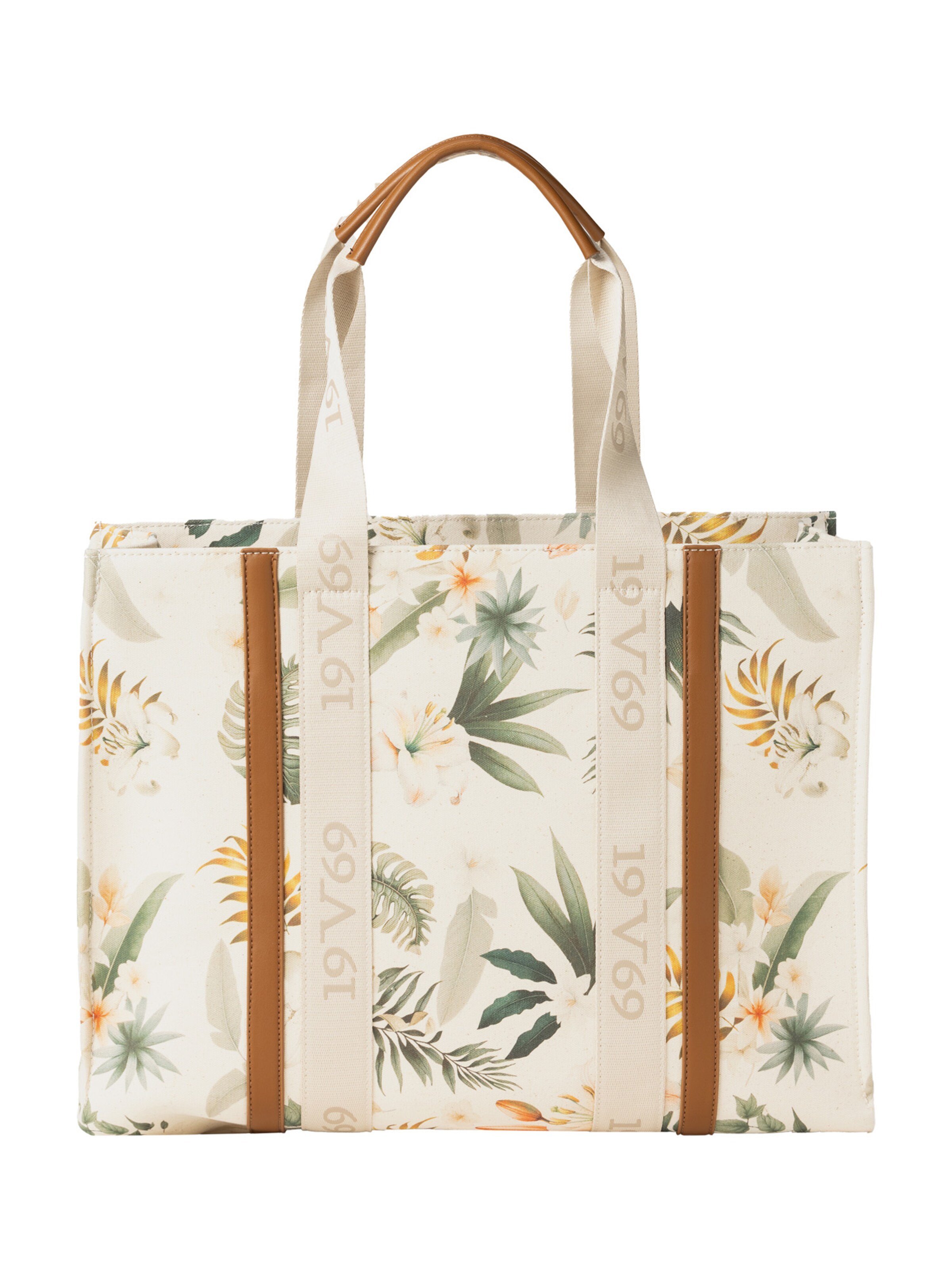 19V69 ITALIA Handbag 'ENISE' in Beige: front