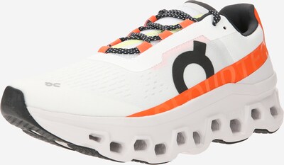 On Обувь для бега 'Cloudmonster' в Оранжевый / Черный / Белый, Обзор товара