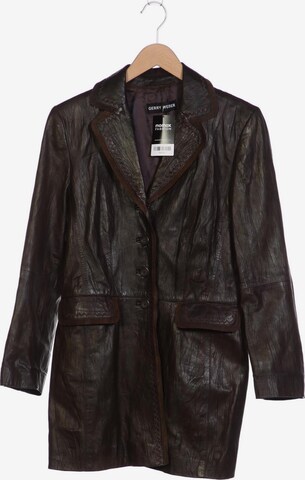 GERRY WEBER Jacket & Coat in M in Brown: front