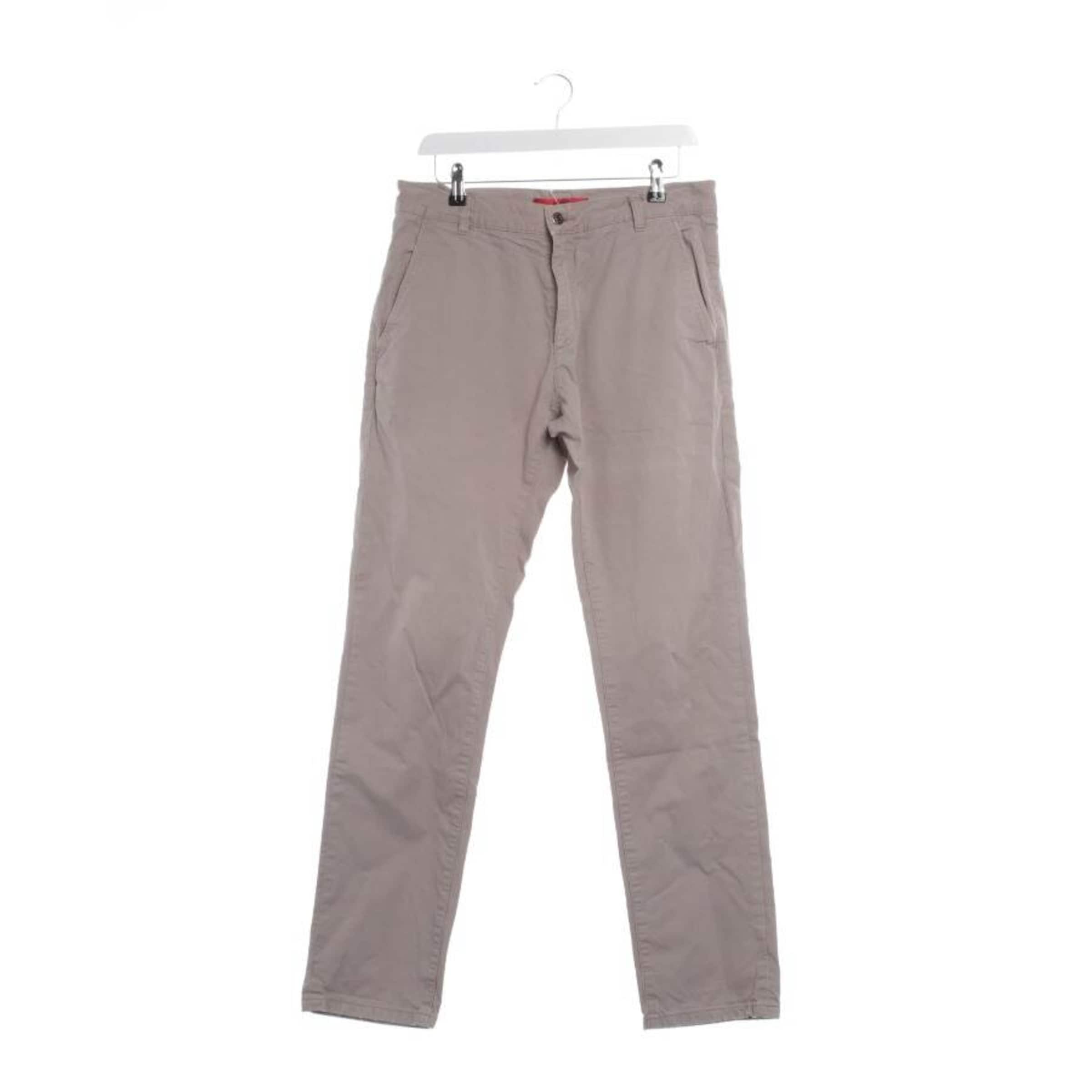 HUGO Hose 31 x 34 in Grau: Vorderseite