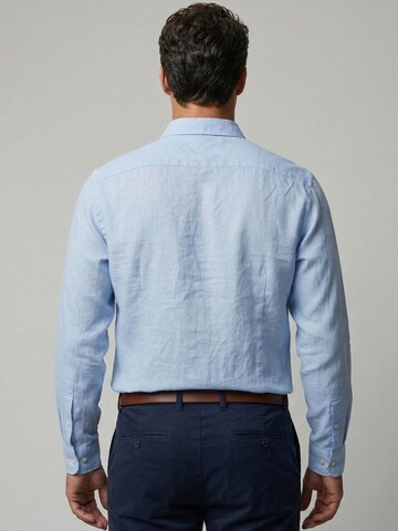 McGREGOR Regular fit Button Up Shirt in Blue