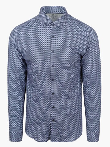 DESOTO Slim fit Overhemd in Blauw: voorkant