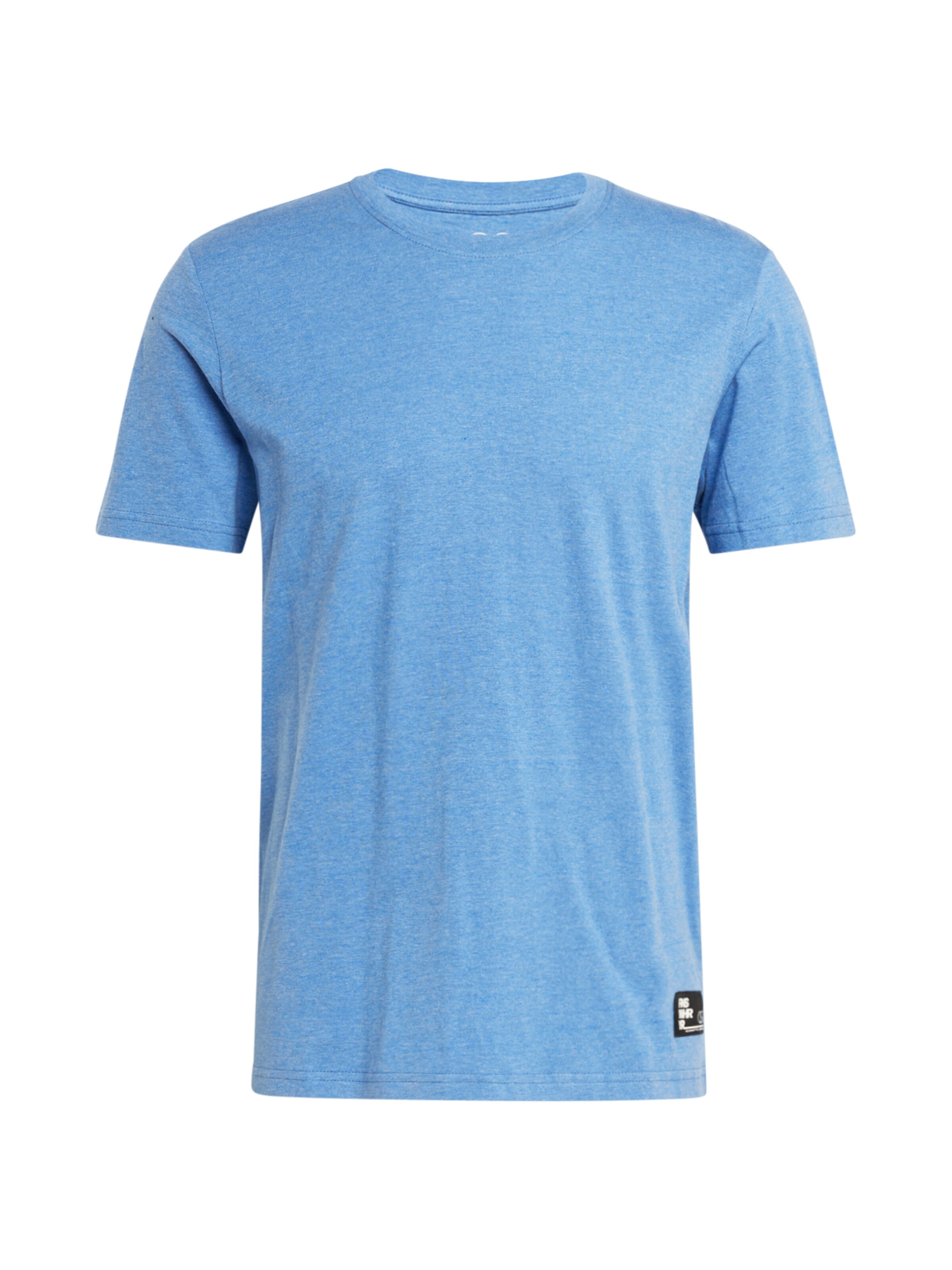 T-Shirt QS en bleu : devant
