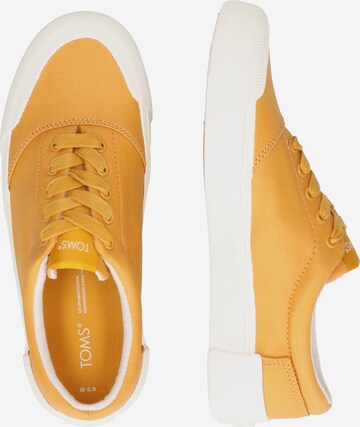 Baskets basses 'ALPARGATA FENIX LACE UP' TOMS en jaune