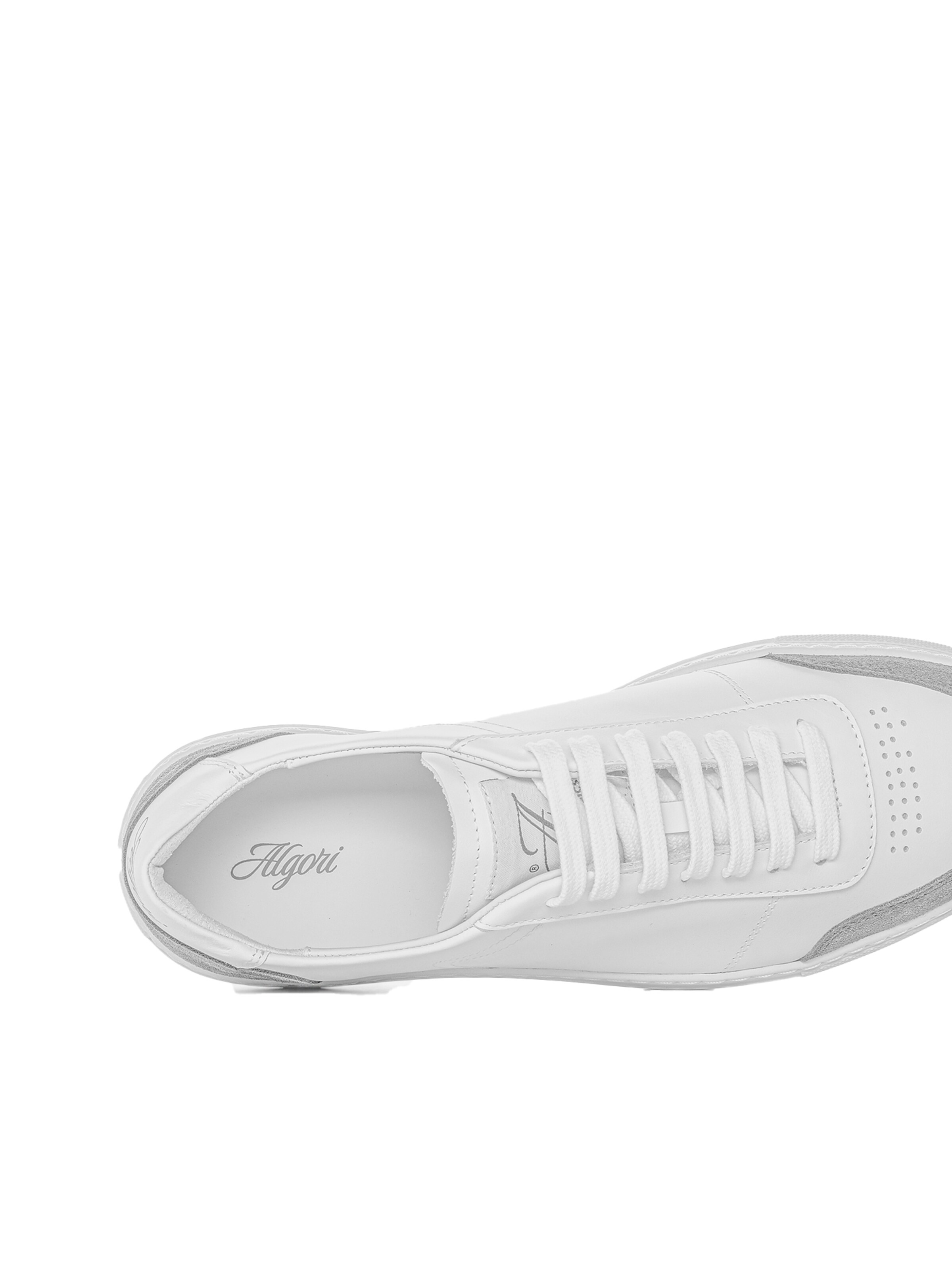 Algori Sneakers laag 'Ceramics' in Wit