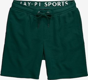 JAY-PI Regular Hose in Grün: Vorderseite