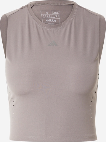 ADIDAS PERFORMANCE Sporttop 'ELEV HIIT' in Grau: predná strana