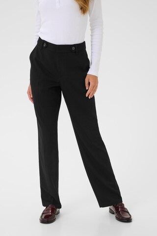 Kaffe Regular Broek 'Merle' in Zwart