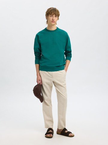 SELECTED Sweatshirt i grøn