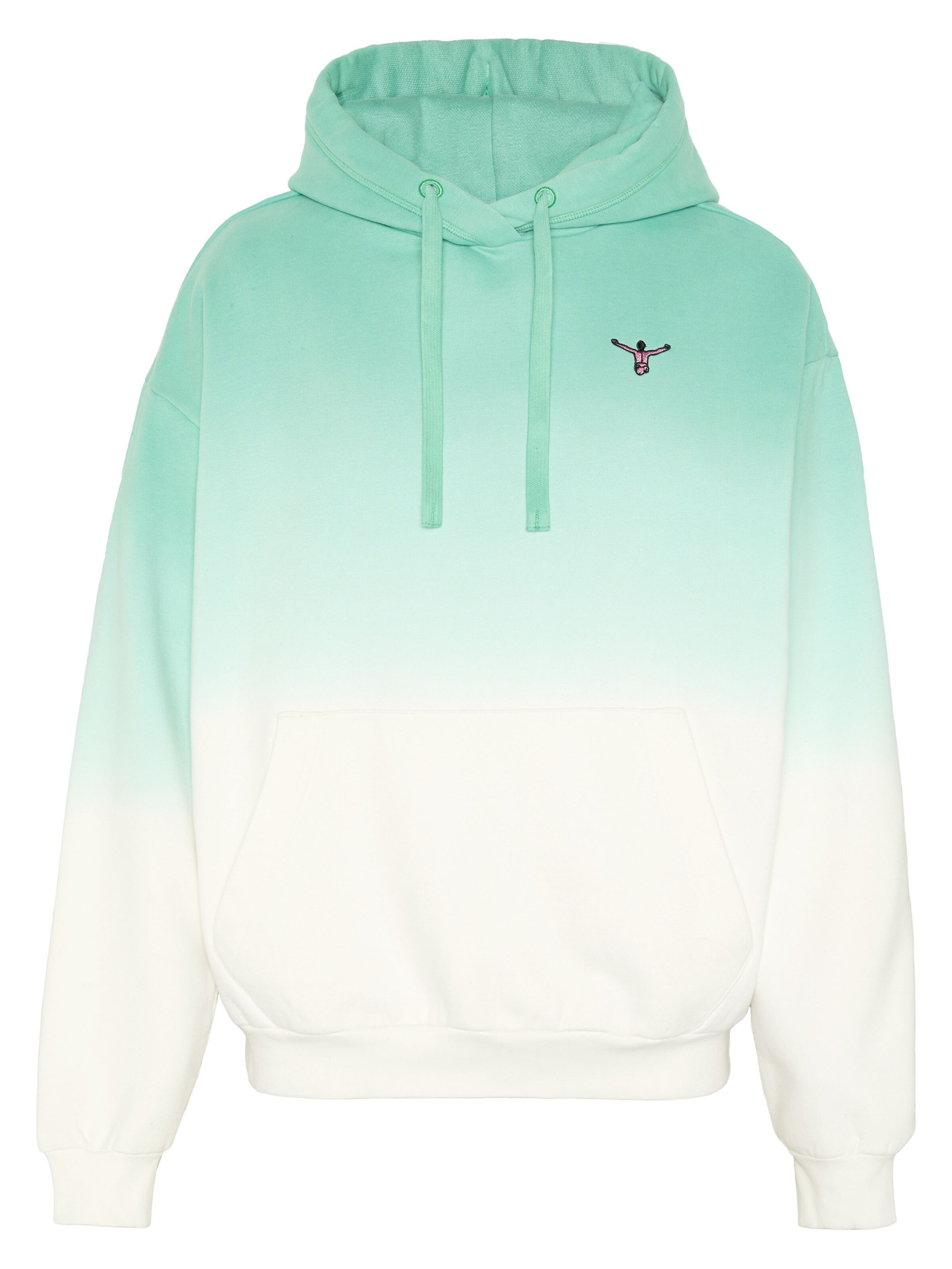 CHIEMSEE Sweatshirt ' mit Farbverlauf ' in Green: front