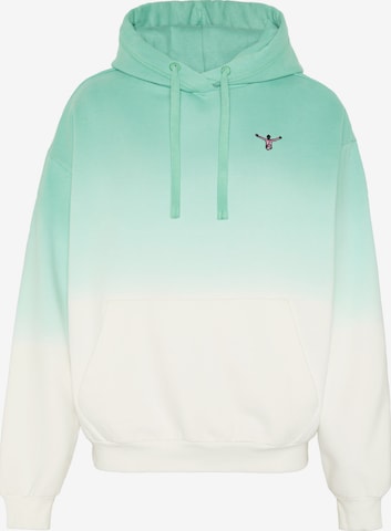 CHIEMSEE Sweatshirt ' mit Farbverlauf ' in Green: front