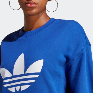 ADIDAS ORIGINALS Sweatshirt 'Trefoil Crew' in Blau