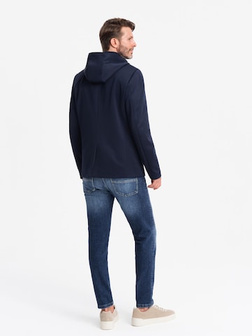 Coupe regular Veste de costume Ombre en bleu