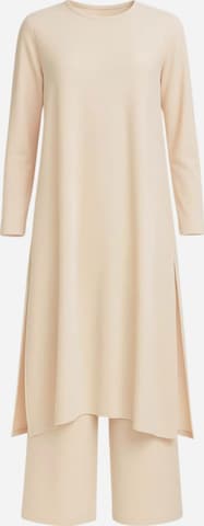Pantalons de tailleur 'Modest ECE-Set' fashionshowcase en beige : devant