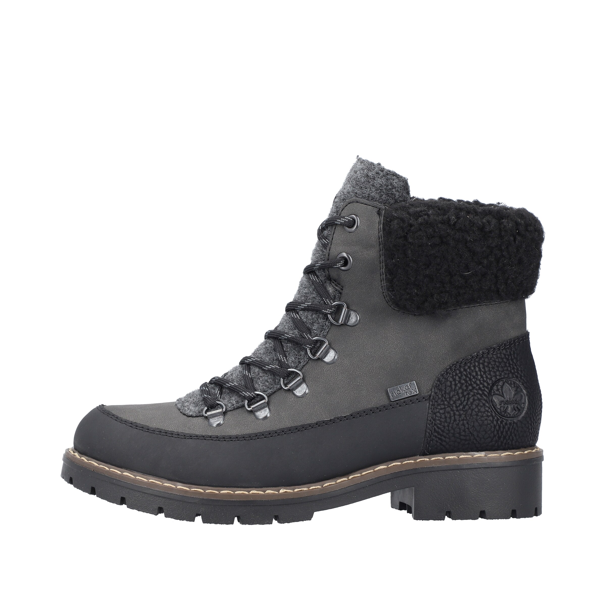 Rieker Stiefelette' Y9101 ' in Grau