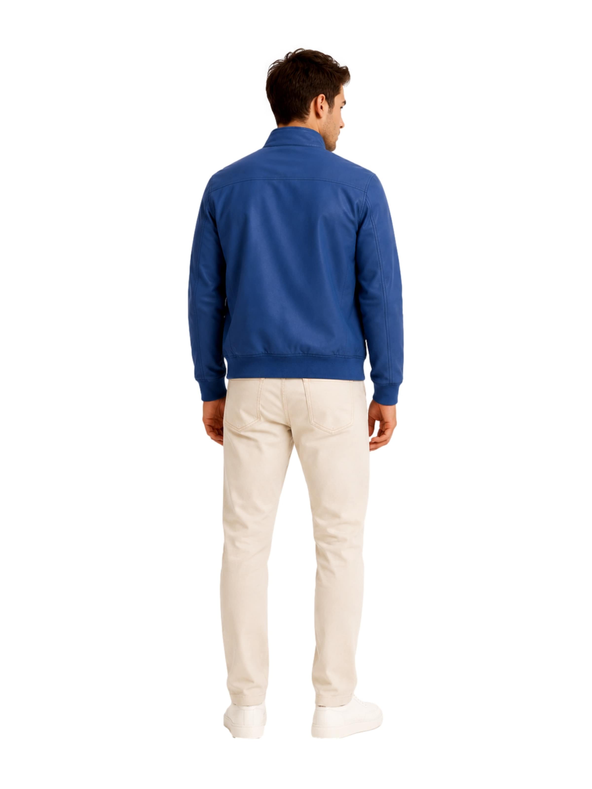 Veste mi-saison 'Harrington' GUESS en bleu