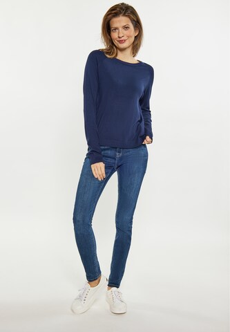 usha BLUE LABEL Свитер в Синий