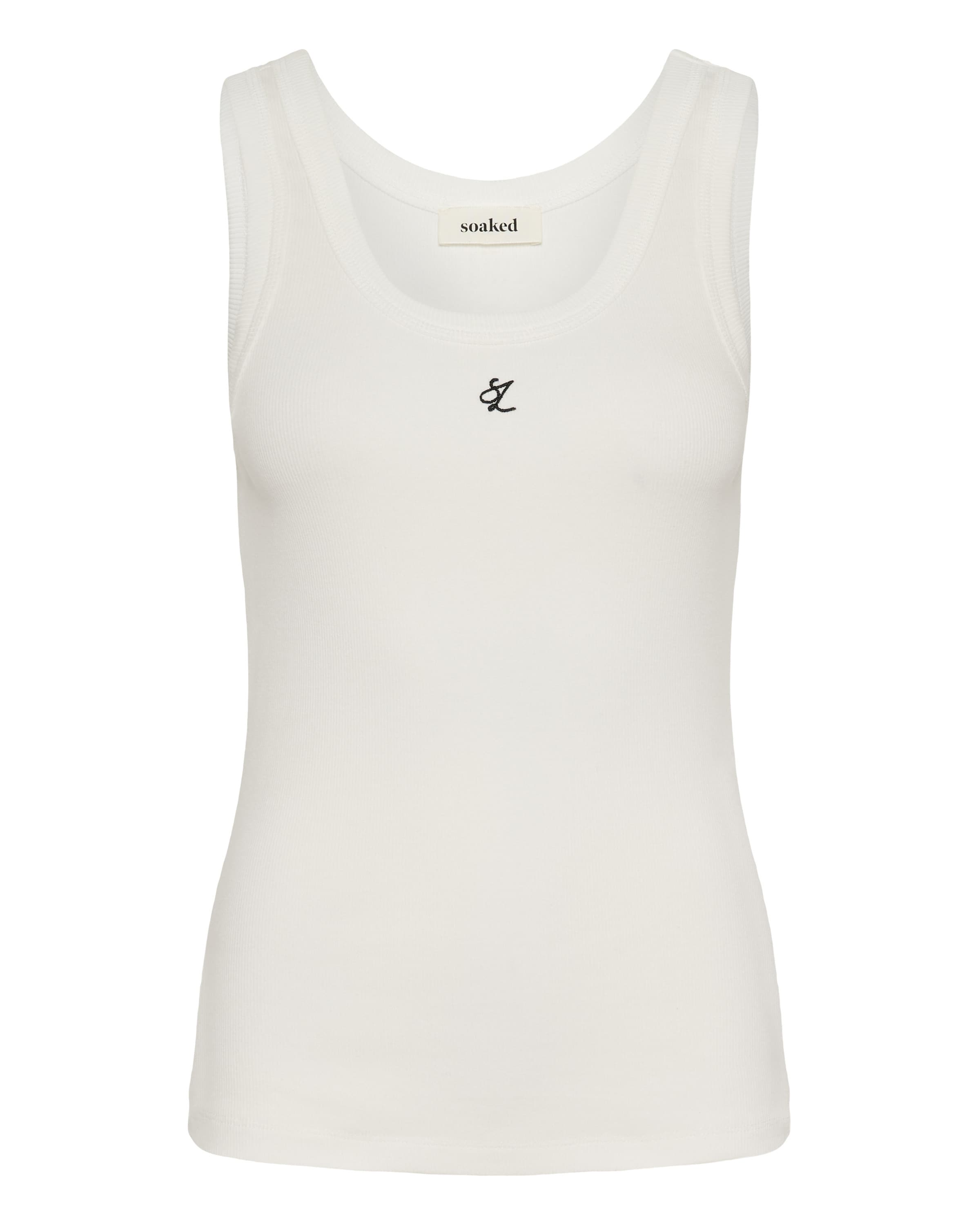 Haut 'SLSerenella' SOAKED IN LUXURY en blanc : devant