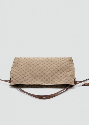 MANGO Shopper in Braun