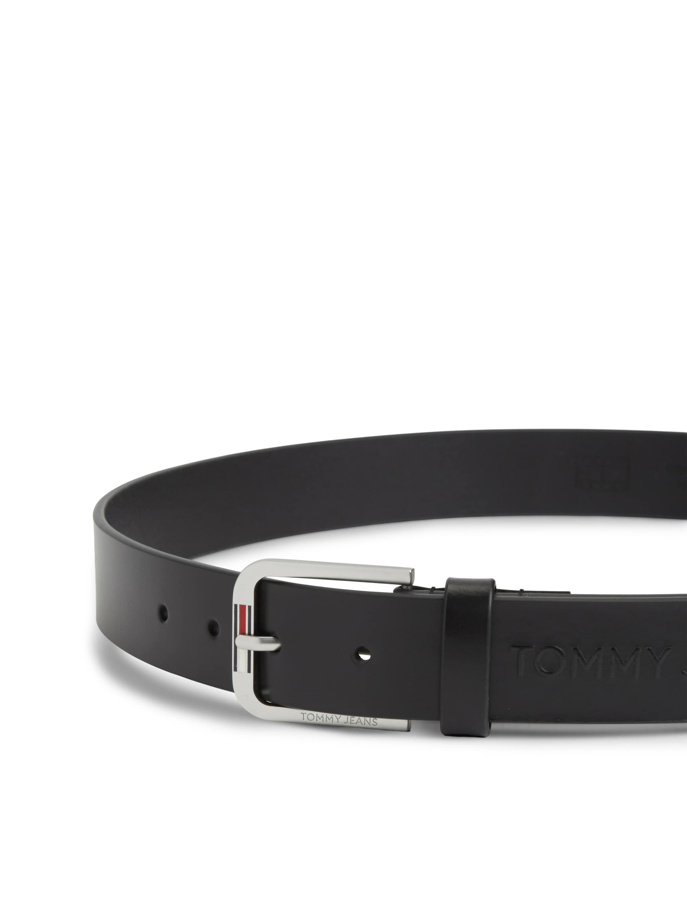 Tommy Jeans Bälte 'AUSTIN SEASONAL' i svart