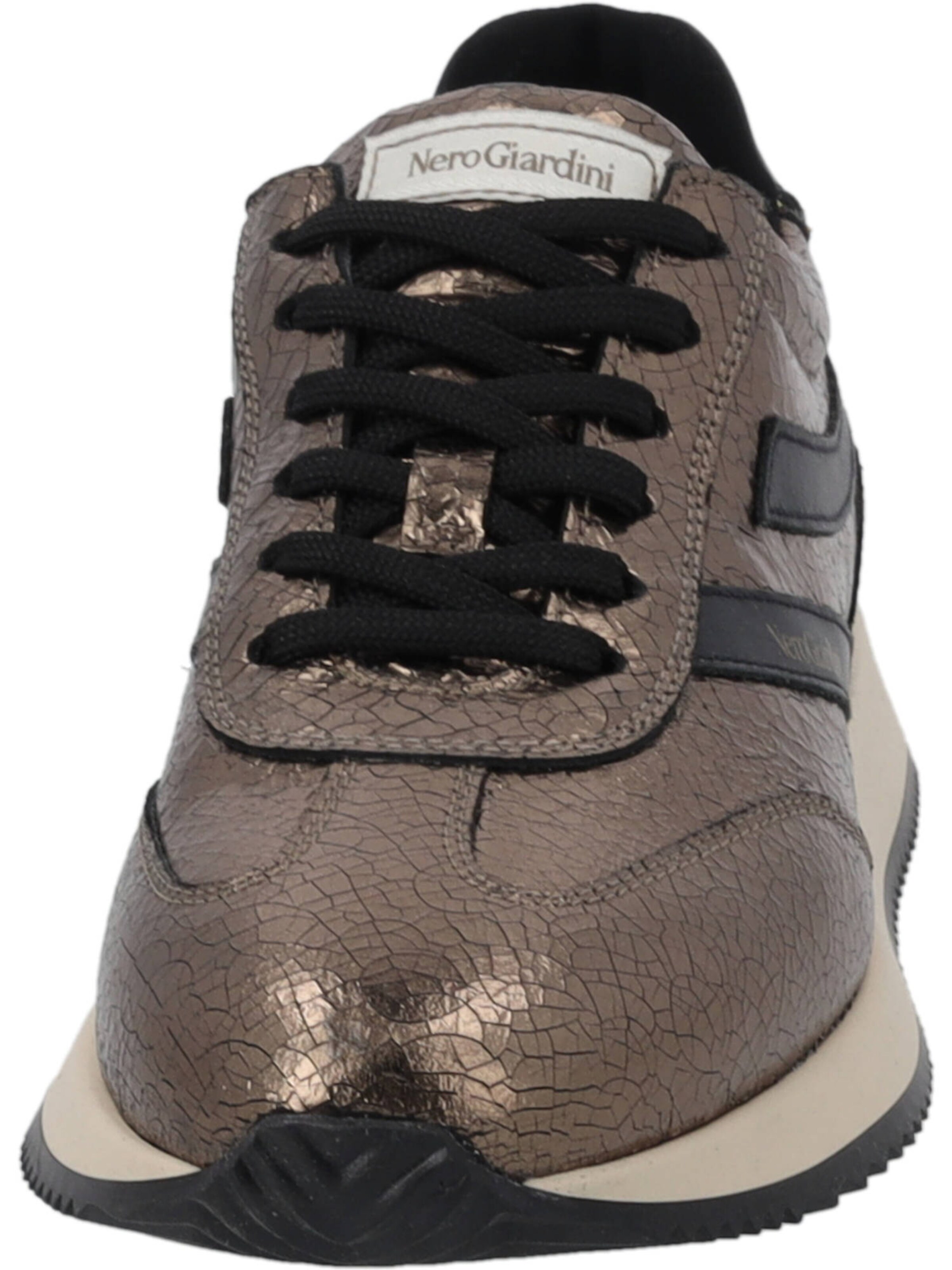 Baskets basses Nero Giardini en marron