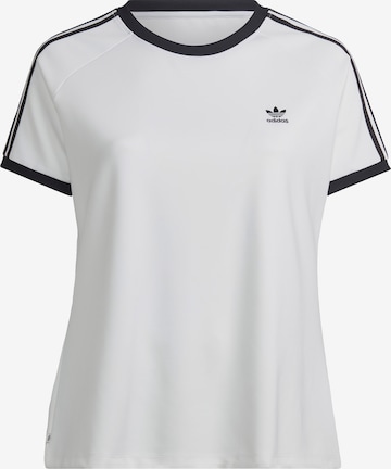 T-shirt 'Adicolor Classics' ADIDAS ORIGINALS en blanc : devant
