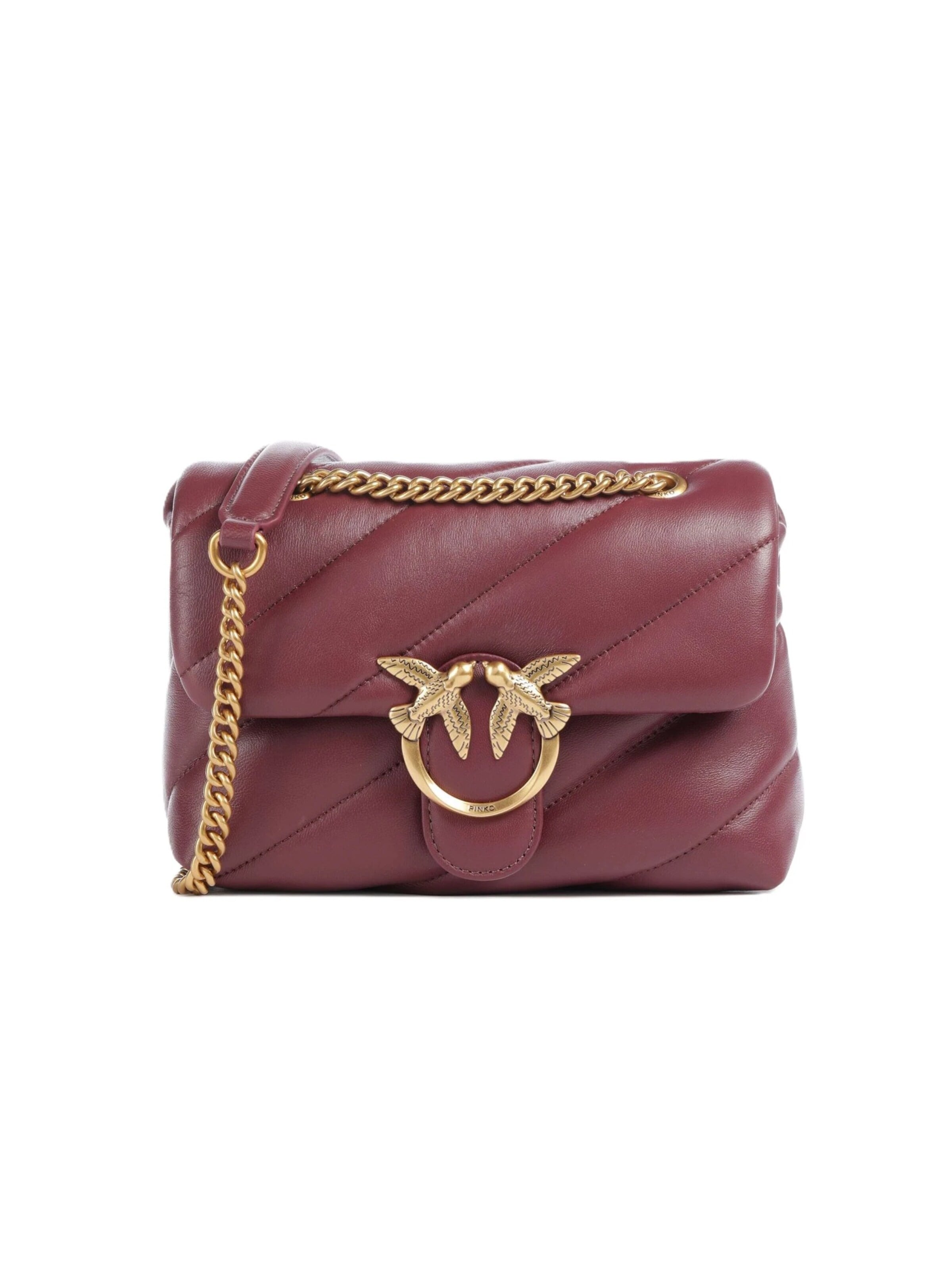 Borsa a spalla '100039 A0F2' di PINKO in rosso: frontale
