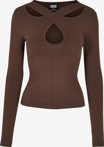 Urban Classics Shirt in Brown: front