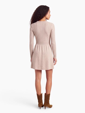 ONLY - Vestido de punto 'ONLFia' en beige