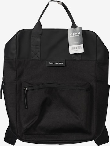Kapten & Son Rucksack One Size in Schwarz: Vorderseite