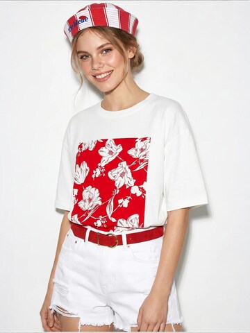 T-shirt 'T-Shirts' Bianco Lucci en mélange de couleurs