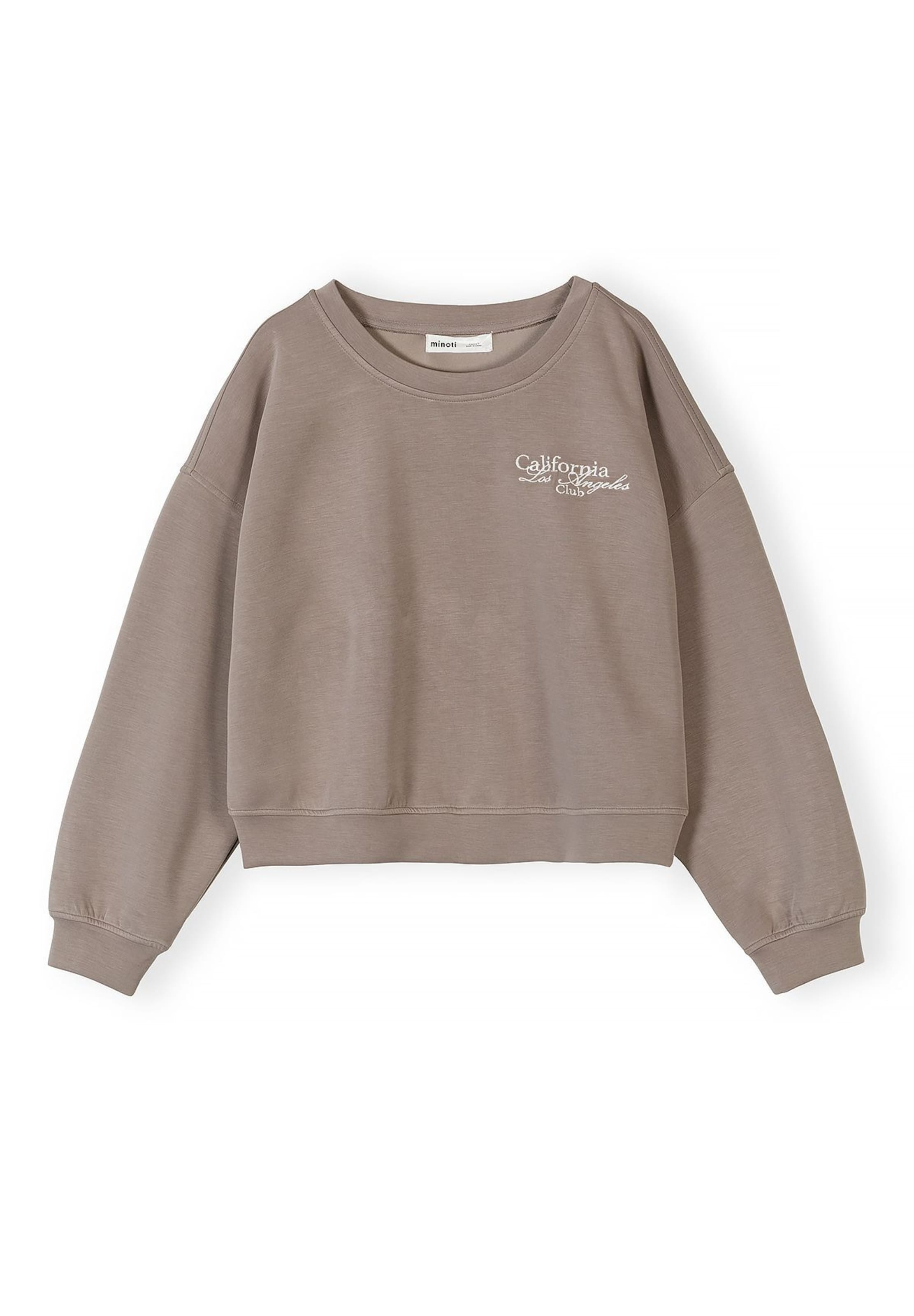 MINOTI Sweatshirt in Brown: front