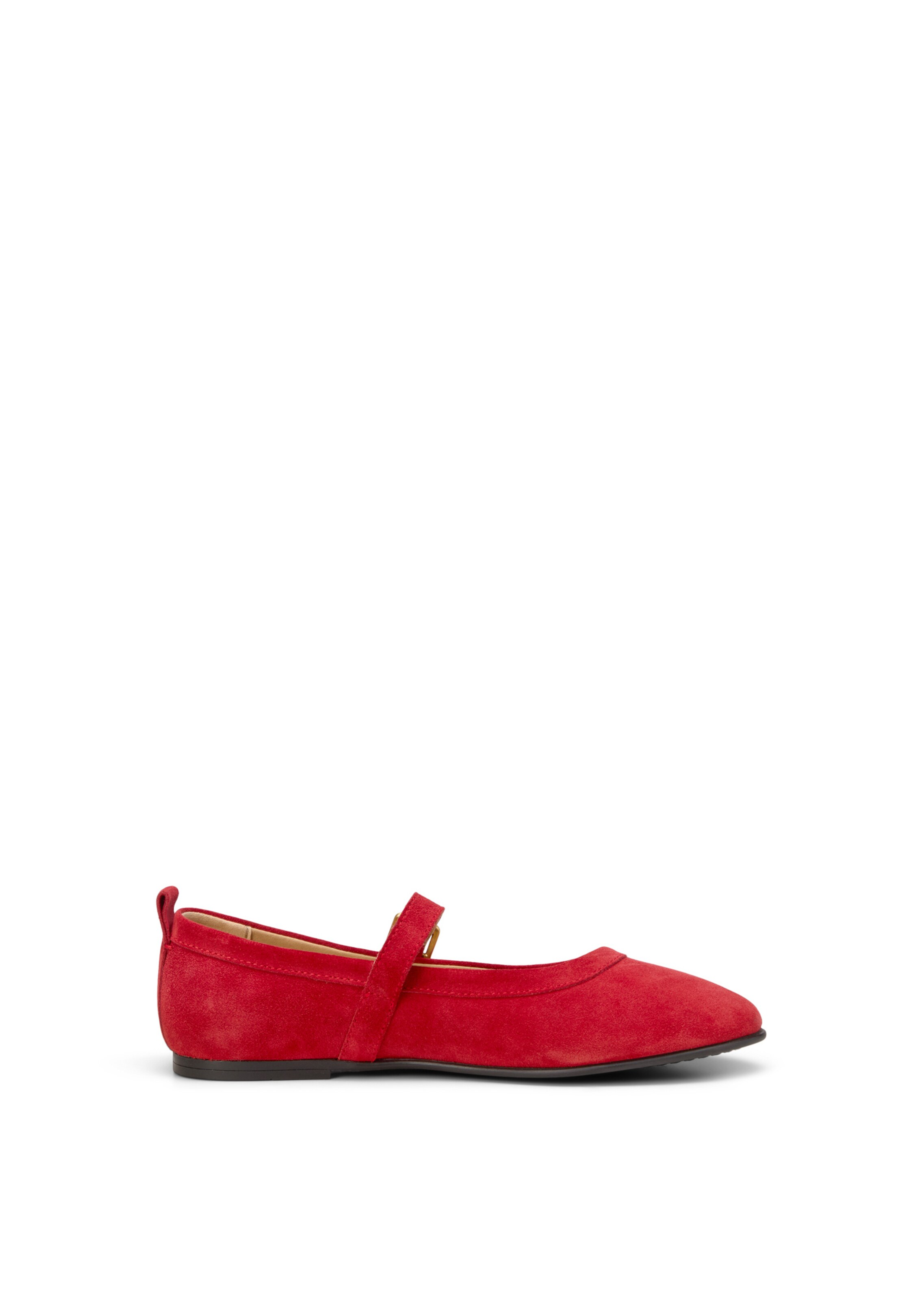 Marc O'Polo Strap ballerina 'Gina' in Red