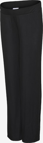 MAMALICIOUS Wide Leg Hose in Schwarz: Vorderseite