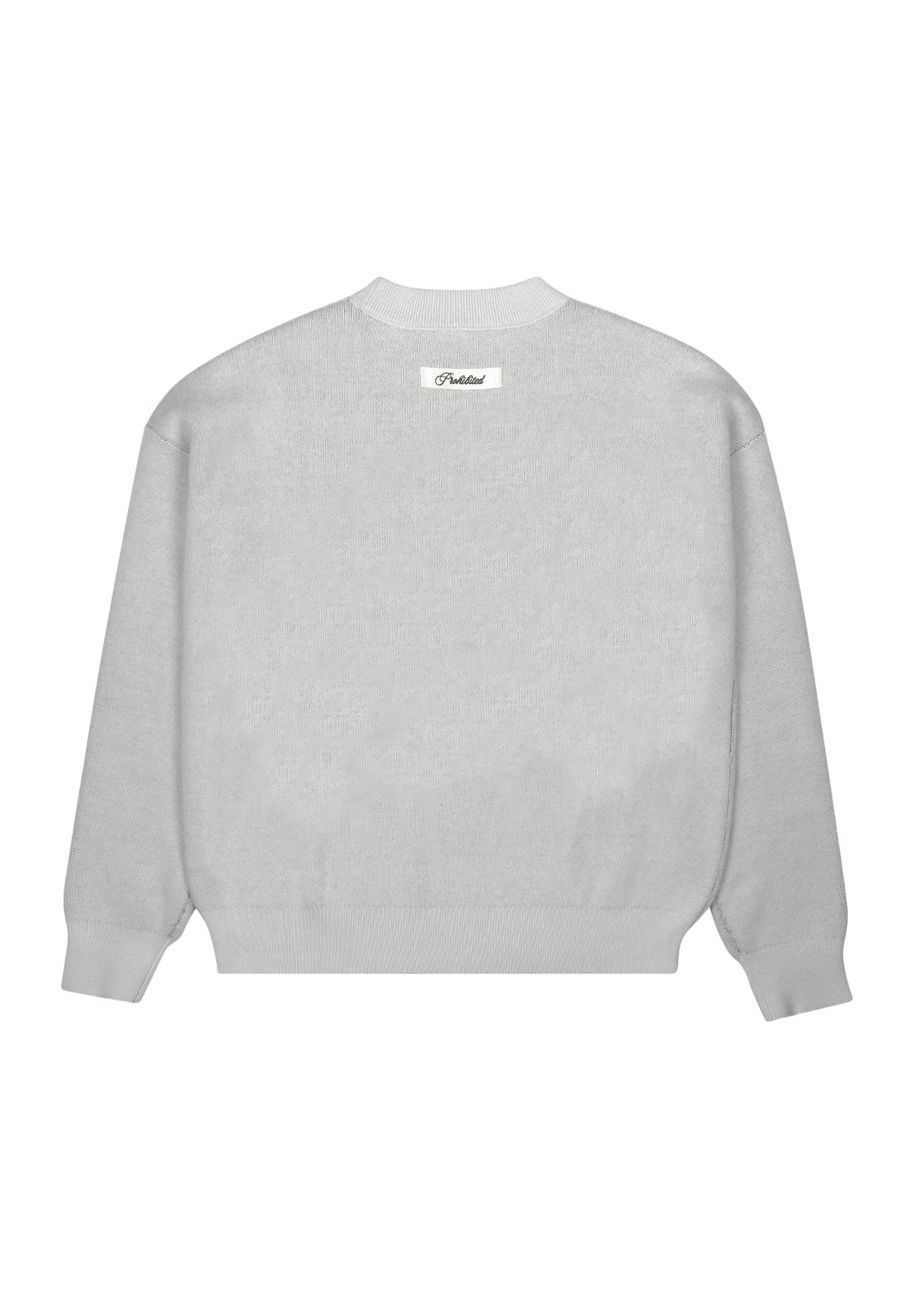 Pull-over 'Academy' Prohibited en gris
