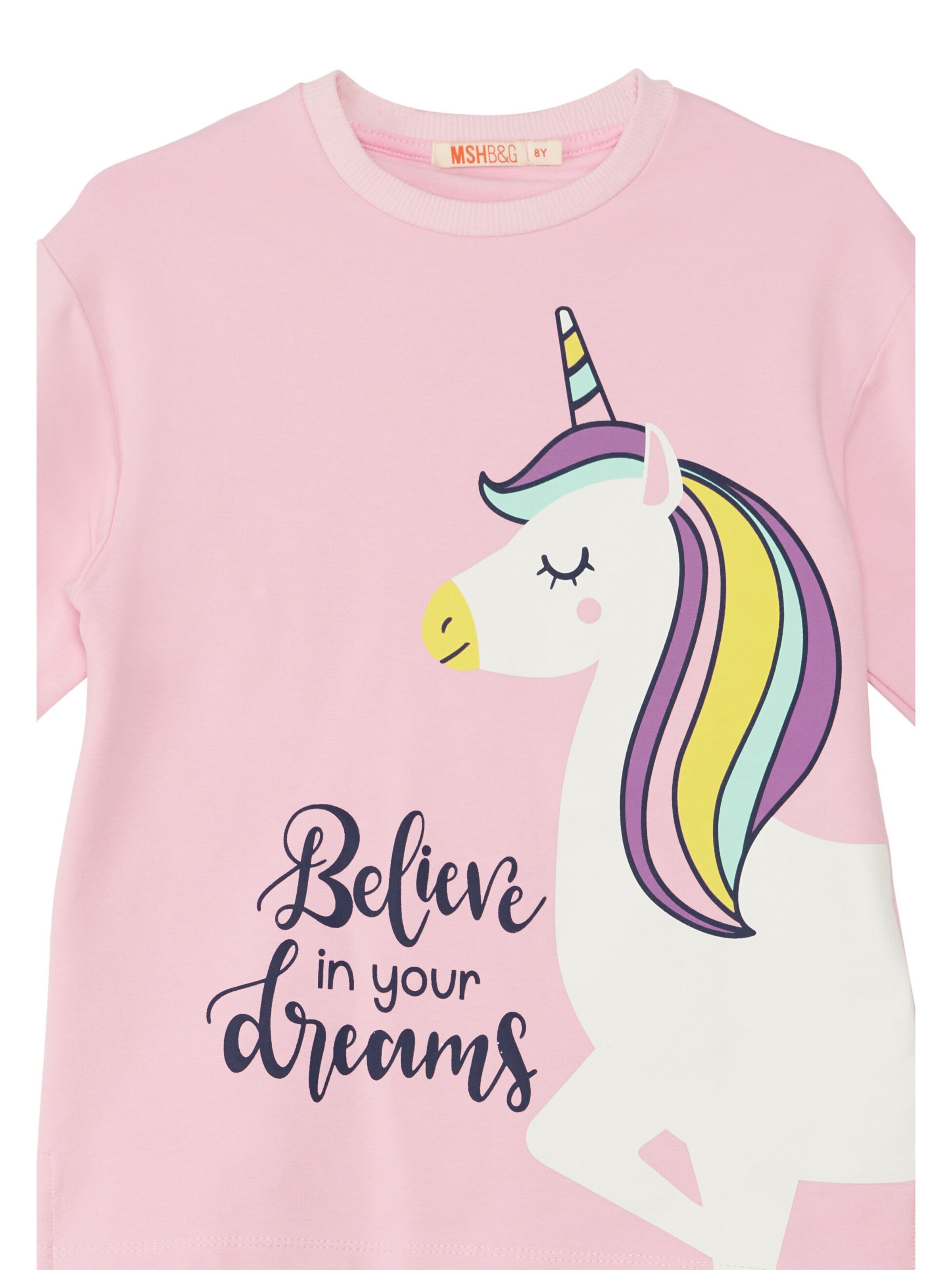 Survêtement 'Unicorn Dream' Denokids en rose