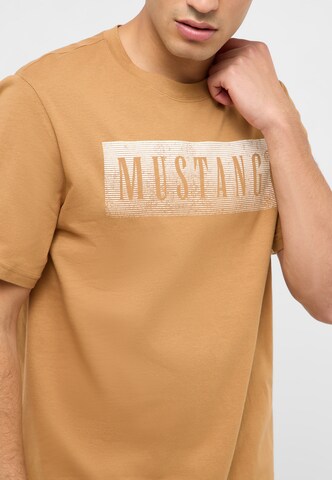 MUSTANG Shirt 'Austin' in Brown