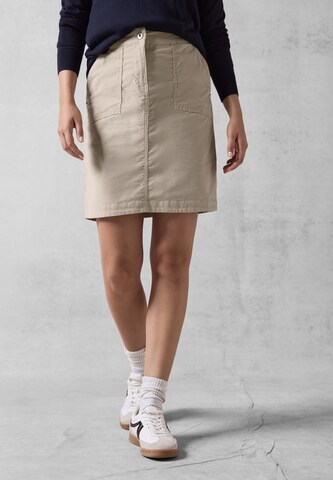 CECIL Skirt in Beige: front
