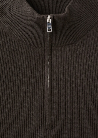 MANGO MAN Pullover 'Antiguap' in Braun