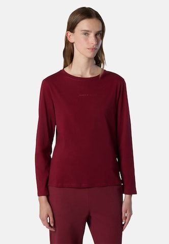 North Sails Shirt in Rood: voorkant